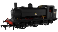 Rapido Trains OO Gauge LNER J52/2 No.68832 BR Unlined Black Late Crest DCC Ready 958009