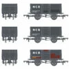 Accurascale OO Gauge 16T Mineral Wagon Triple Pack - NCB Onllwyn Operncast Model Railway Wagon ACC1048