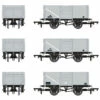 Accurascale OO Gauge 16T Mineral Wagon Triple Pack - BR Pre TOPS Coal Model Railway Wagon ACC1028