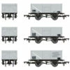 Accurascale OO Gauge 16T Mineral Wagon Triple Pack - BR Post TOPS MCO Coal Model Railway Wagon ACC1058