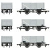 Accurascale OO Gauge 16T Mineral Wagon Triple Pack - BR Pre TOPS Coal Model Railway Wagon ACC1049