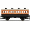 Hornby OO Gauge LSWR, 4 Wheel Coach, 1st Class, 123 - Era 2 R40061