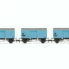 Hornby OO Gauge 12T Fish Van, Three Pack, BR - R60115