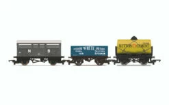 Hornby OO Gauge Triple Wagon Pack, Various - Era 3 R60135