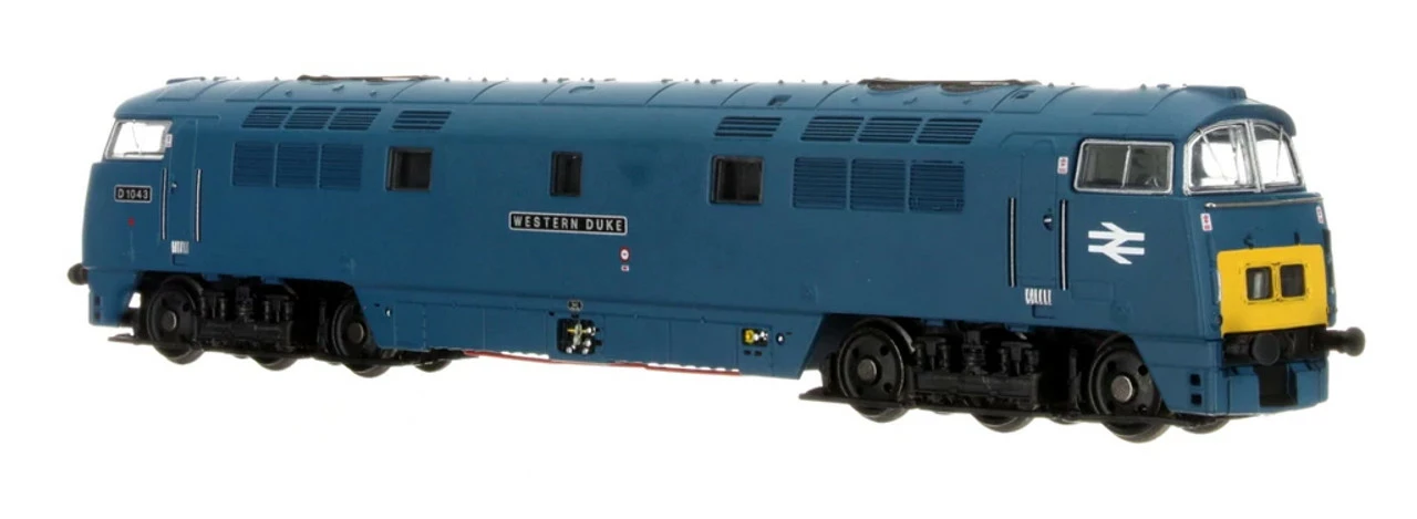 Dapol N Gauge Class 52 D1043 'Western Duke' BR Chromatic Blue Model Railway Diesel Locomotive 2D-003-015 2 Dapol N Gauge Class 52 D1043 'Western Duke' BR Chromatic Blue Model Railway Diesel Locomotive 2D-003-015 - Image 2