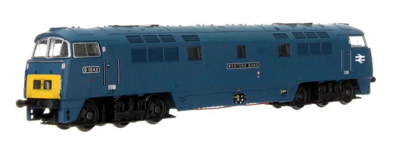 Dapol N Gauge Class 52 D1043 'Western Duke' BR Chromatic Blue Model Railway Diesel Locomotive 2D-003-015 1 Dapol N Gauge Class 52 D1043 'Western Duke' BR Chromatic Blue Model Railway Diesel Locomotive 2D-003-015