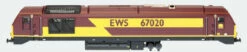 Dapol N Gauge Class 67 020 EWS Red/Gold 2D-010-015