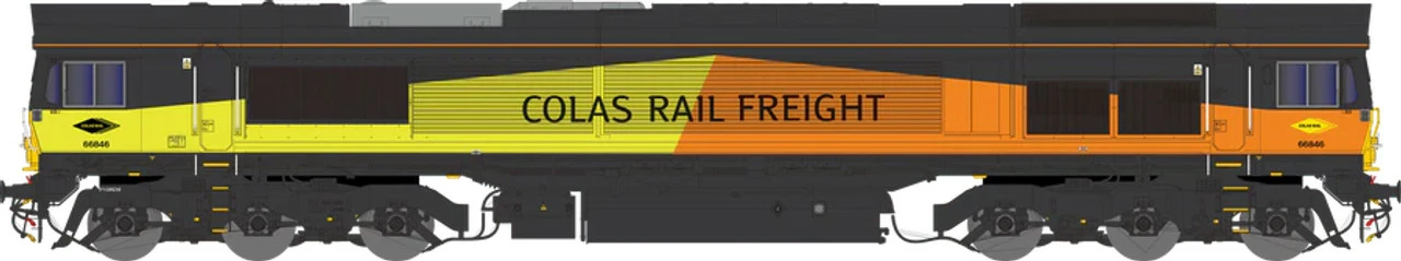 Dapol N Gauge Class 66 Colas Rail Freight 66846 2D-066-009 1 Dapol N Gauge Class 66 Colas Rail Freight 66846 2D-066-009