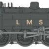 Dapol N Gauge Class 2MT Ivatt 1207 LMS Unlined Black DCC Ready Model Railway Steam Locomotive 2S-015-005