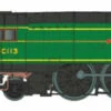 Dapol N Gauge West Country Class 'Okehampton' 2CC113 SR Malachite Green Crest 2S-034-004