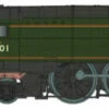 Dapol N Gauge West Country Class 34001' Exeter' BR Green Early Crest Steam Locomotive 2S-034-006