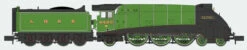 Dapol N Gauge LNER A4 Valanced 4-6-24485 'Kestrel' LNER Apple Green DCC Fitted Model Railway Steam Locomotive 2S-008-019D