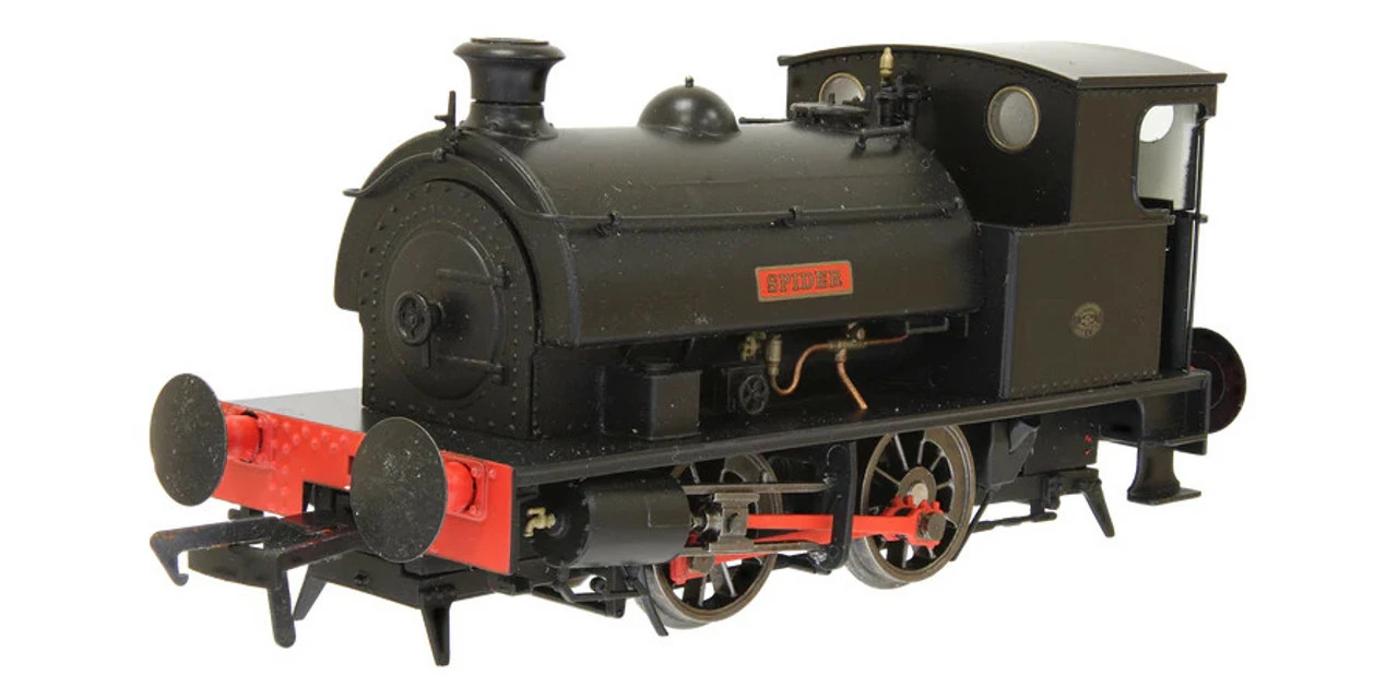 Dapol OO Gauge HL 0-4-0 'Spider' Black Park Colliery Black DCC Fitted Model Railway Steam Locomotive 4S-024-007D 1 Dapol OO Gauge HL 0-4-0 'Spider' Black Park Colliery Black DCC Fitted Model Railway Steam Locomotive 4S-024-007D