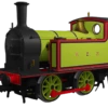 Rapido Trains OO Gauge NER Class Y7 0-4-0T - No 24 NER Saxony Green DCC Sound Model Steam Locomotive 932501