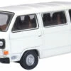 Oxford Diecast 1/76 VW T25 Bus Pastel White Model Car 76T25010