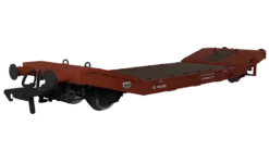 Rapido Trains OO Gauge 25t Lowmac Wagon BR Brown Model Railway Wagon 929006