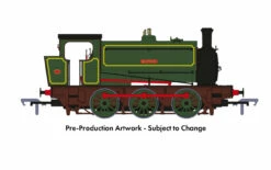 Rapido Trains OO Gauge 16" Hunslet - No. 2705/1945 Beatrice, Lined Green (as Preserved) - DCC Ready 903013 -Model Sales Shop 903013 1 96905.1681462290