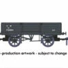 Rapido Trains OO Gauge GWR Dia/O21 Open Wagon No.73691 (Small GW Livery) 925006
