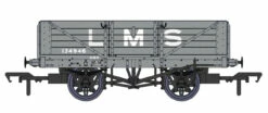 Rapido Trains OO Gauge LMS Dia 1666 Open Wagon - No.134946 LMS Grey 937003