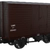 Rapido OO Gauge LNWR D88 Van - LMS No 235457 Scale Model Railway Wagon 945007