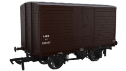 Rapido OO Gauge LNWR D88 Van - LMS No 235457 Scale Model Railway Wagon 945007