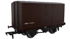 Rapido OO Gauge LNWR D88 Van - LMS No 210101 Scale Model Railway Wagon 945008