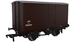 Rapido OO Gauge LNWR D88 Van - LMS No 252325 Scale Model Railway Wagon 945009