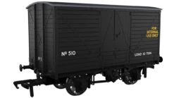 Rapido OO Gauge LNWR D88 Van - Internal User No 510 (Dockyard) Scale Model Railway Wagon 945015