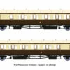Rapido Trains OO Gauge GWR Dia E140 'B-Set' Twin Pack - GWR Inter-War Livery 946002
