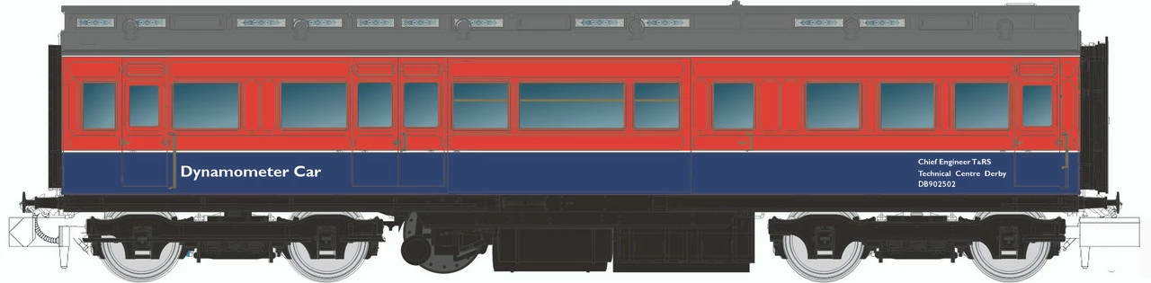 Rapido Trains N Gauge Railway Technical Centre Dynamometer Car No.DB99502 955004 1 Rapido Trains N Gauge Railway Technical Centre Dynamometer Car No.DB99502 955004