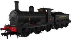 Rapido Trains OO Gauge SECR O1 Class No.A7 SR Lined Black (Egyptian Lettering) DCC Sound 966504