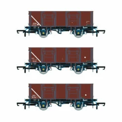 Accurascale OO Gauge BR 21T MDV Mineral Wagon TOPS Bauxite - Pack G ACC1097