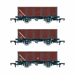 Accurascale OO Gauge BR 21T MDW Mineral Wagon TOPS Bauxite - Pack A ACC1111