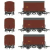 Accurascale OO Gauge SR Mixed D1478/D1479 Van - Transitional British Railways (1948-1950) - Triple Pack ACC2052