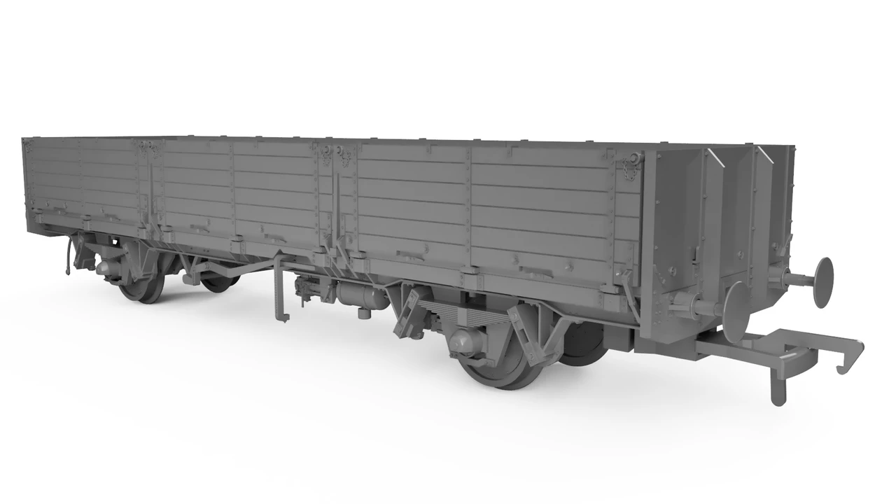 Rapido Trains OO Gauge OAA No. 100021, Railfreight Red/grey 915014 2 Rapido Trains OO Gauge OAA No. 100021, Railfreight Red/grey 915014 - Image 2