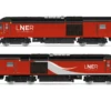 Hornby OO Gauge LNER, Class 43 HST Train Pack - Era 11 R30095