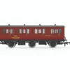 Hornby OO Gauge BR Departmental, 6 Wheel Crew Coach, KDE107E - R40359