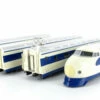 Zoukei Mura Rail HO Gauge 0 Series Shinkansen 4-car EMU In Japanese National Railways White And Blue DCC Ready SRS001-01