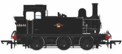 Accurascale OO Gauge BR Class J67 'Buckjumper' 0-6-0T - BR Black Late Crest No 68646 DCC Sound ACC2441-DCC