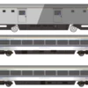 Dapol N Gauge Chiltern Railways 8pc Coach Set W DVT DCC Ready 2D-017-101