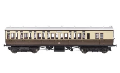 Dapol OO Gauge GWR Toplight Mainline City T Cty Choc/Cm 3rd Brake 3751 S3 DA4P-020-201
