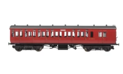 Dapol OO Gauge GWR Toplight Mainline City BR Maroon 2nd Brake 3758 S6 DA4P-020-502