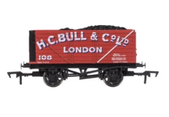 Dapol OO Gauge 8 Plank Wagon H C Bull 108 DA4F-080-130