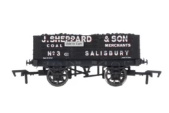 Dapol OO Gauge 5 Plank Wagon 9' Wheelbase J Sheppard 3 DA4F-052-037