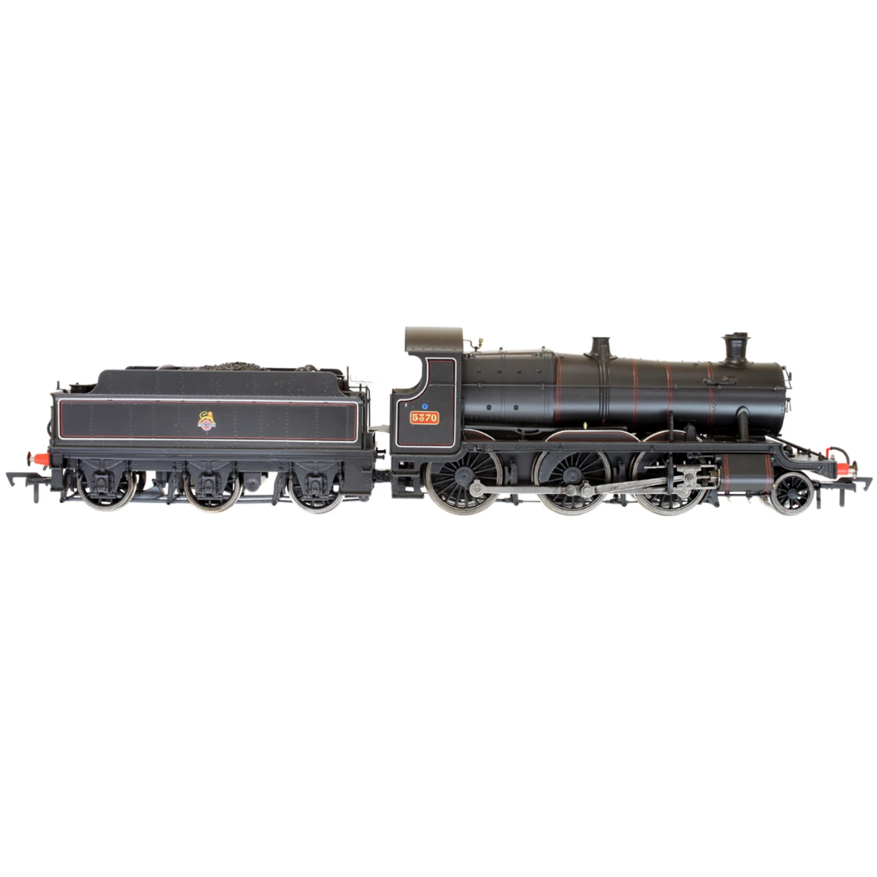 Dapol OO Gauge 43xx Mogul 5370 BR Lined Black Early Crest DCC Sound 4S-043-013S 2 Dapol OO Gauge 43xx Mogul 5370 BR Lined Black Early Crest DCC Sound 4S-043-013S - Image 2
