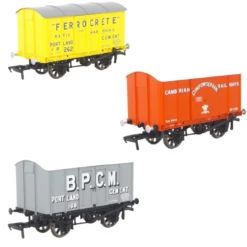 Rapido Trains UK OO Gauge Private Owner Iron Mink Model Wagon Bargain Bundle