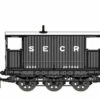 Rapido Trains OO Gauge SECR 6 Wheel Brake Van - No.2036 - SECR Grey 931002
