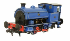 Dapol OO Gauge HL 0-4-0 56 Port Of London Blue Lined Yellow DCC Sound Model Railway Steam Locomotive 4S-024-004S