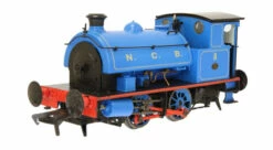 Dapol OO Gauge HL 0-4-0 NCB Blue Lined Straw DCC Ready Model Railway Steam Locomotive 4S-024-005