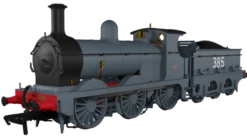 Rapido Trains OO Gauge SECR O1 Class No.385 SECR Grey DCC Sound 966503